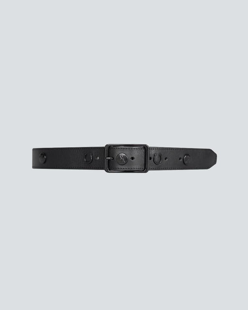 Leather Buckle Belt Black thumbnail image