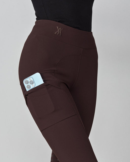 Compression Pull-On Breeches Dark Brown thumbnail image