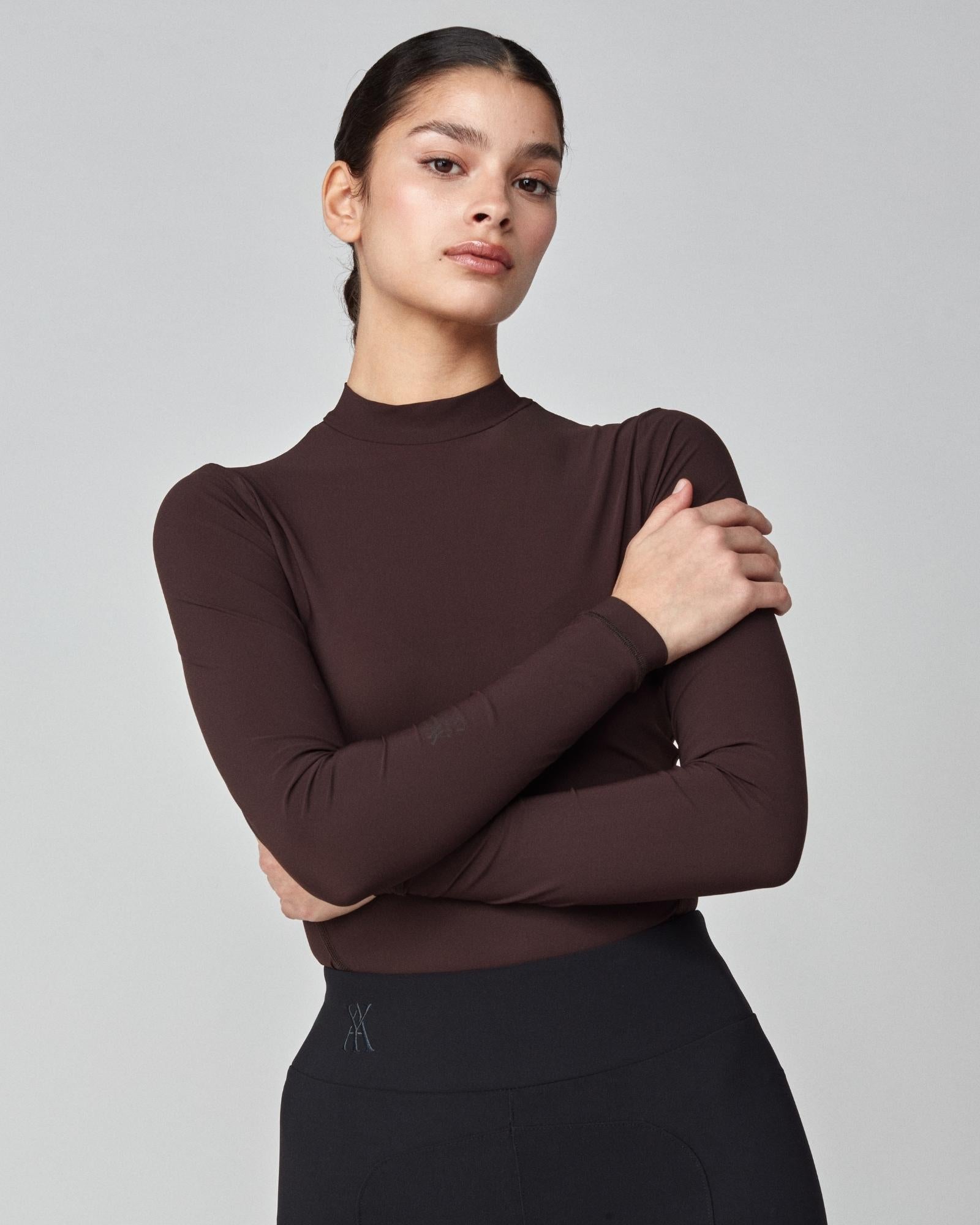 Lightweight Long Sleeve Dark Brown image