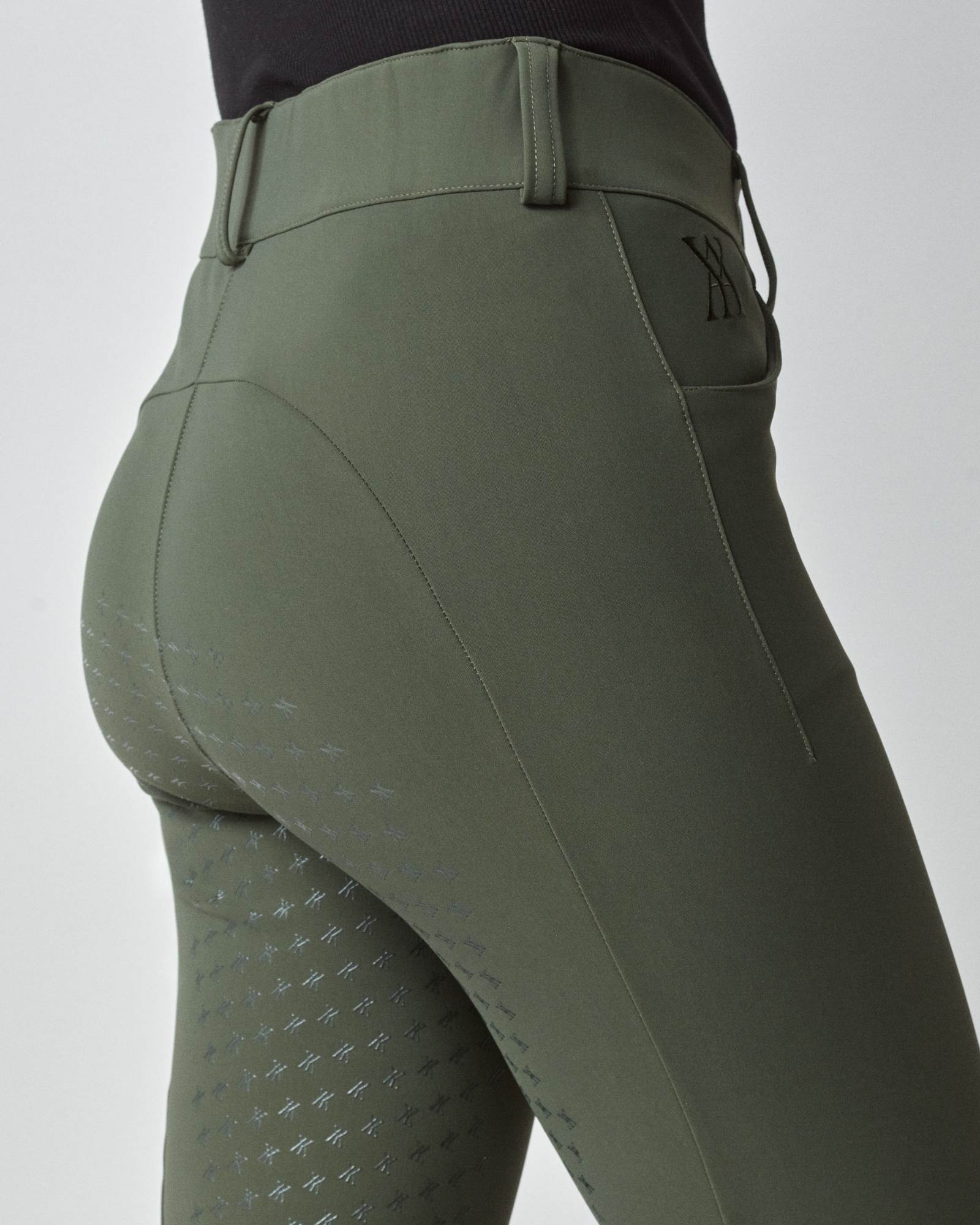 Compression Performance Breeches Green image