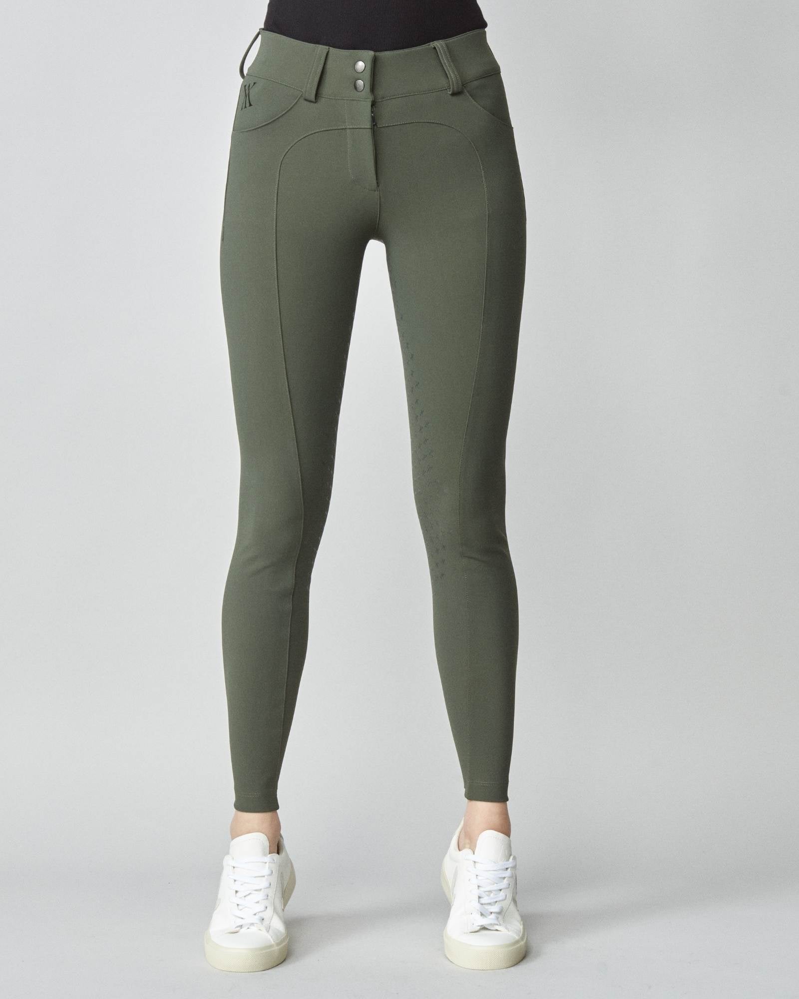 Compression Performance Breeches Green image