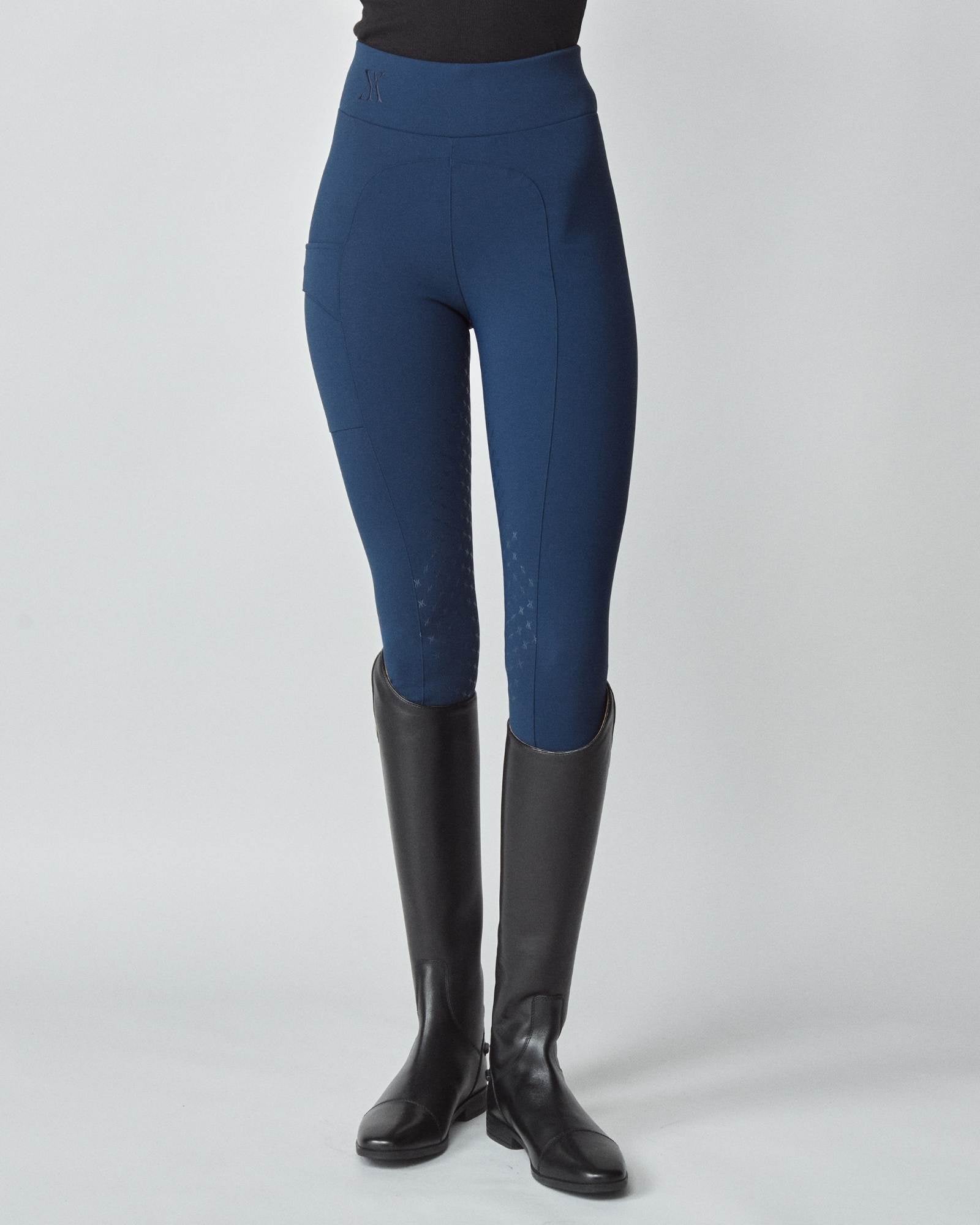 Compression Pull-On Breeches Navy image