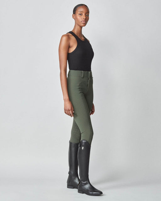 High-Rise Compression Breeches Green thumbnail image