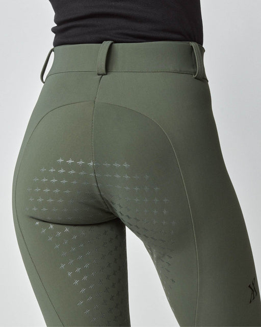 High-Rise Compression Breeches Green thumbnail image