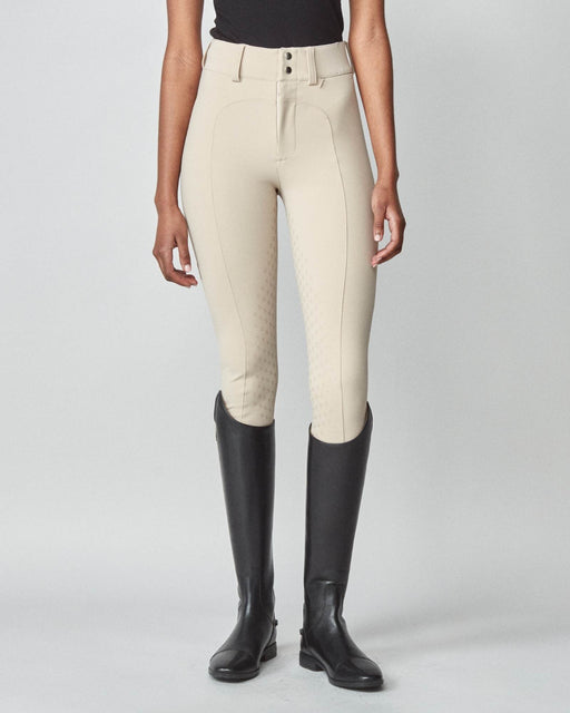 High-Rise Compression Breeches Tan thumbnail image