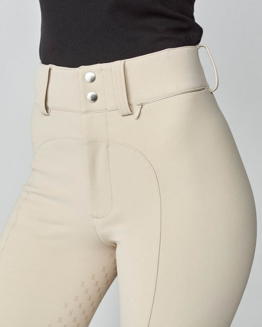 High-Rise Compression Breeches Tan thumbnail image