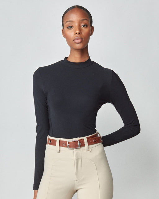 Leather Buckle Belt Brown thumbnail image