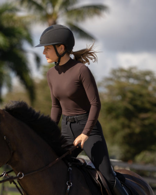 Lightweight Long Sleeve Dark Brown thumbnail image