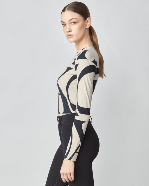 Monogram Long Sleeve Shirt Tan thumbnail image