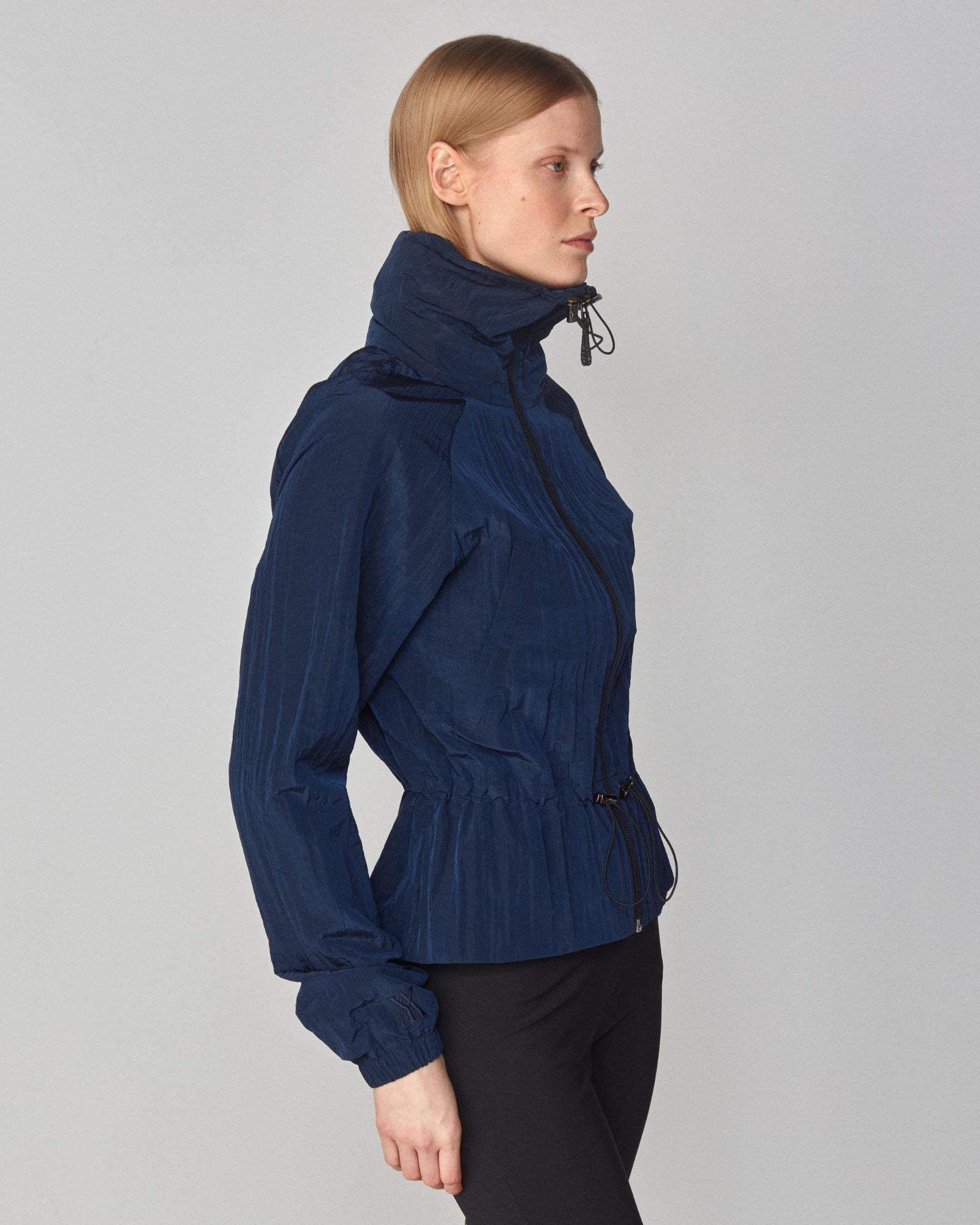 Windproof Riding Jacket Navy image