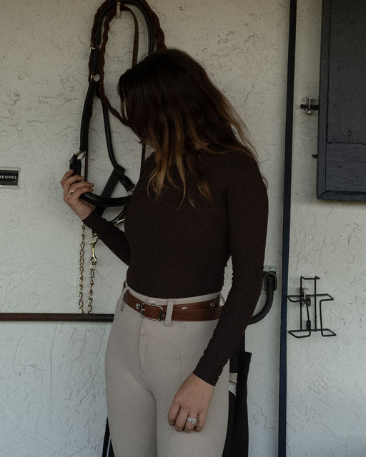 Sculpting Long Sleeve Dark Brown thumbnail image