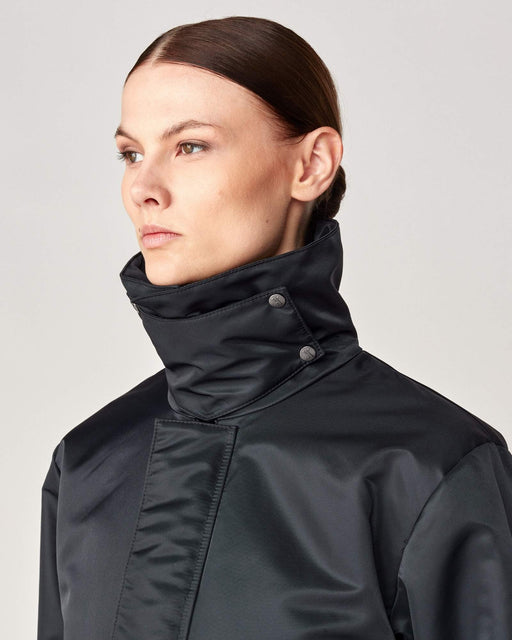 Short Padded Jacket Black thumbnail image