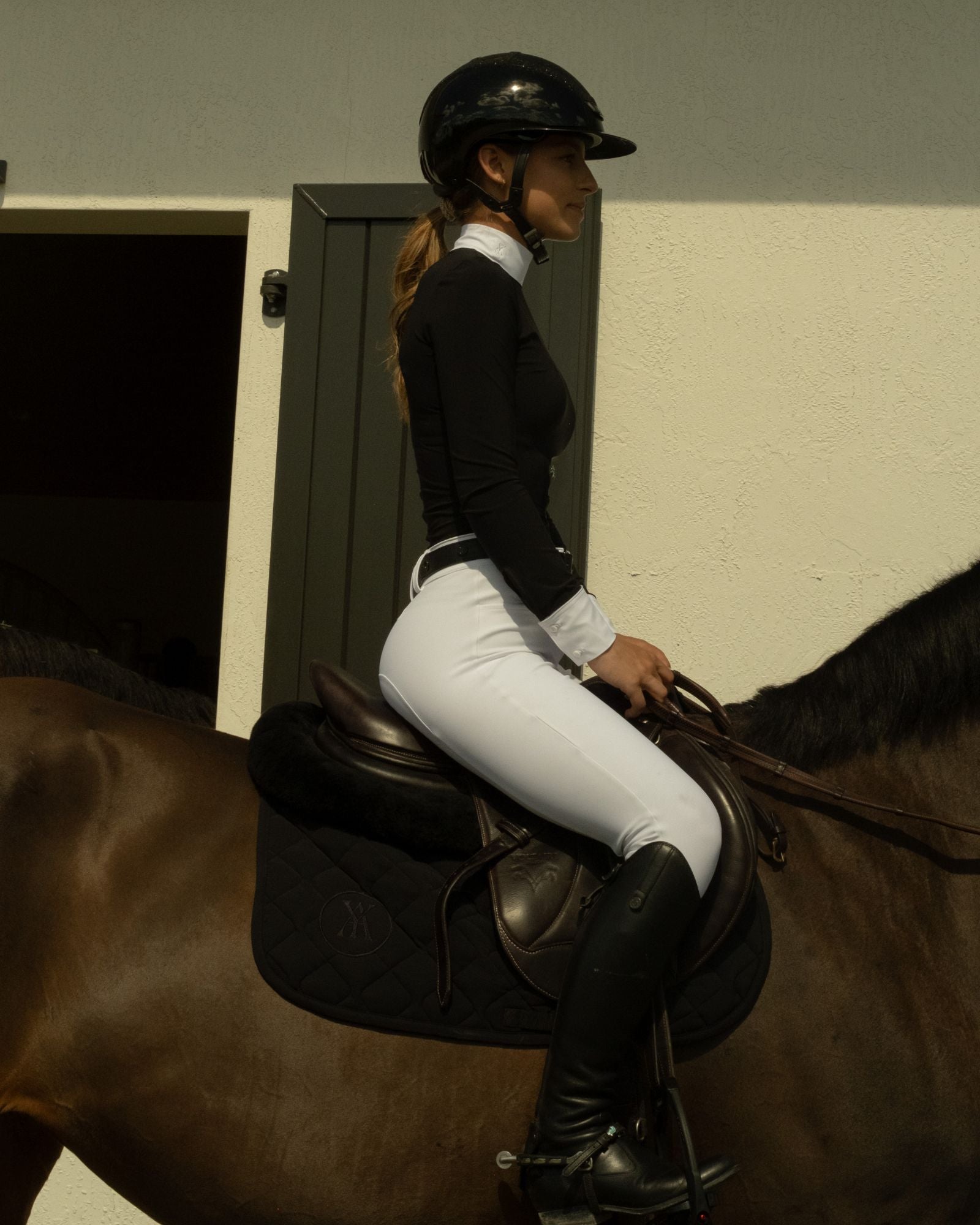 Timeless Riding Breeches White image