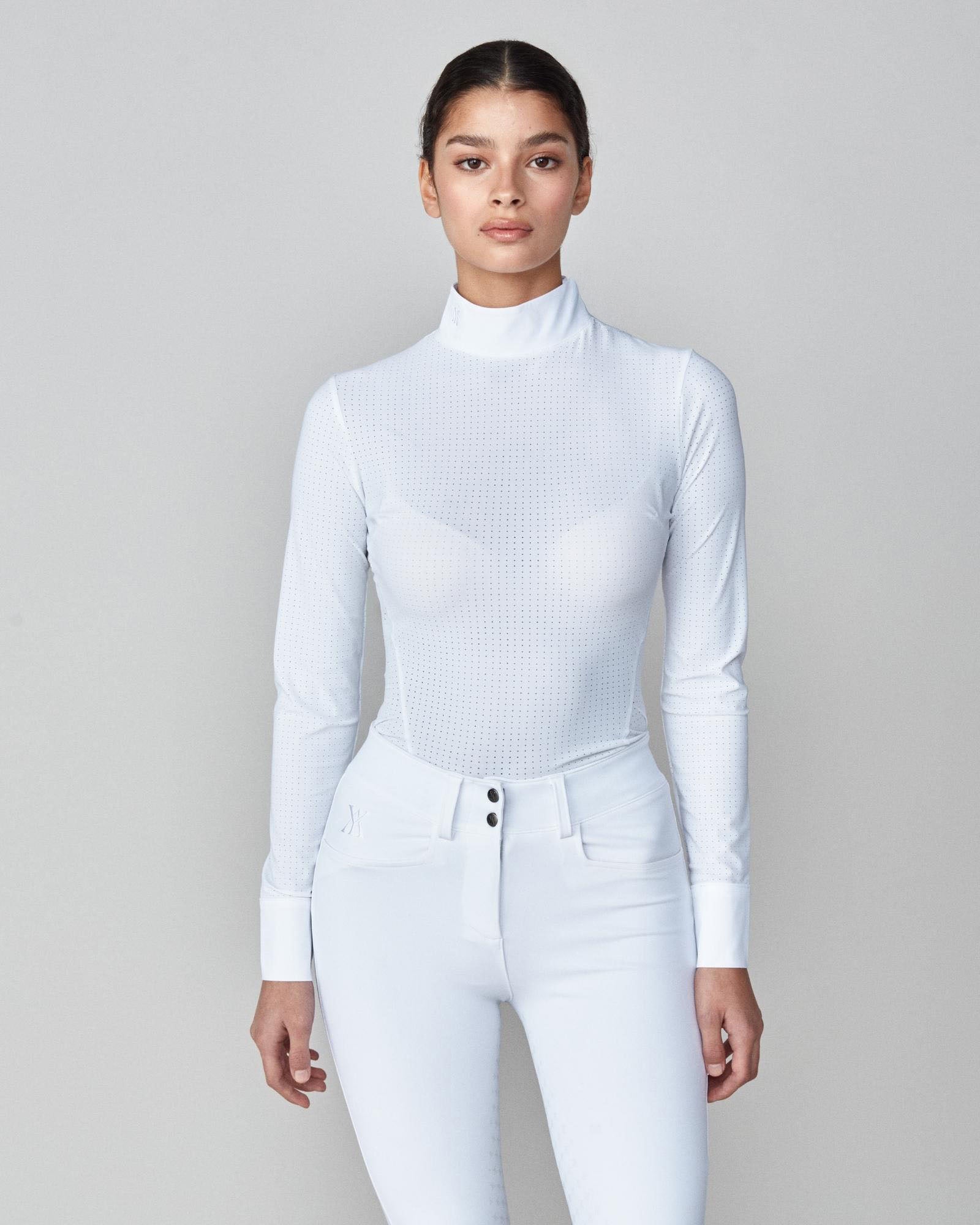 Timeless Show Shirt Mesh White | Shop now – Yagya