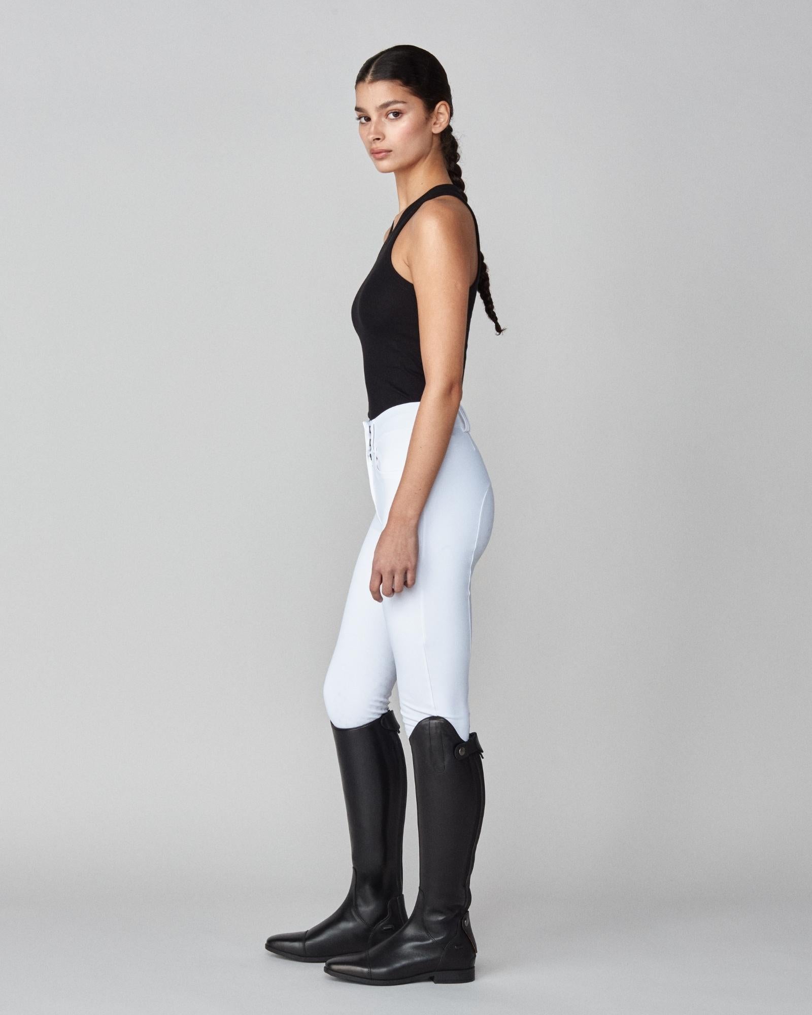 Timeless Riding Breeches White image