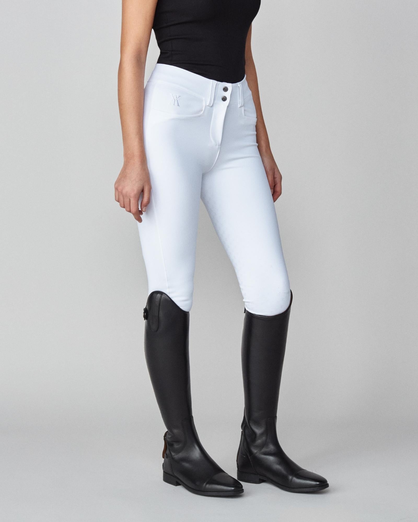 Timeless Riding Breeches White image