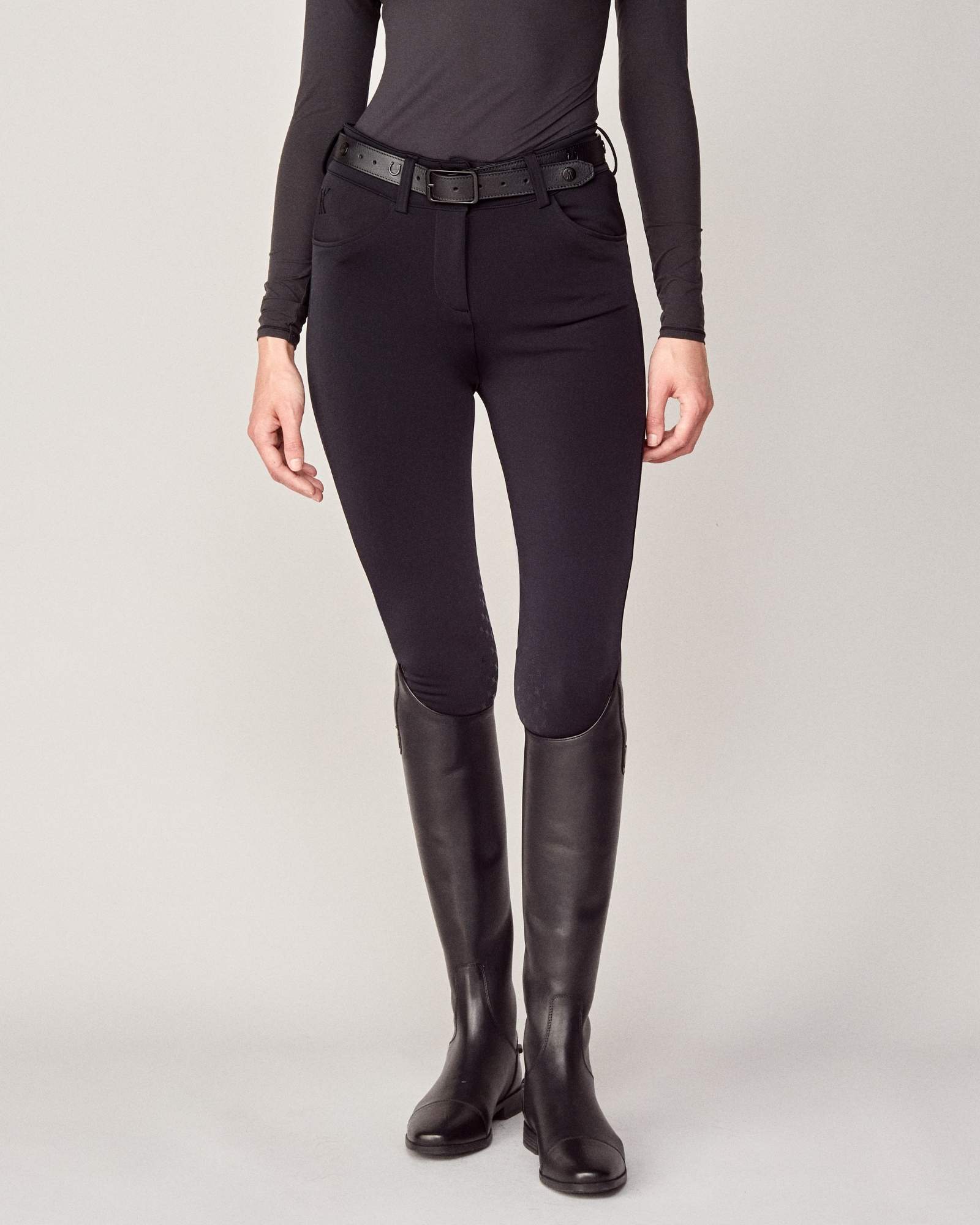 Winter Compression Breeches Black image