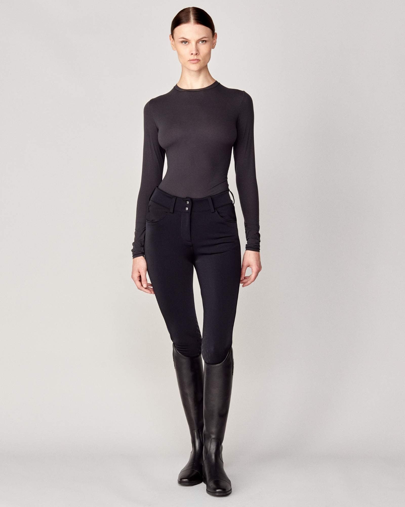 Winter Compression Breeches Black image