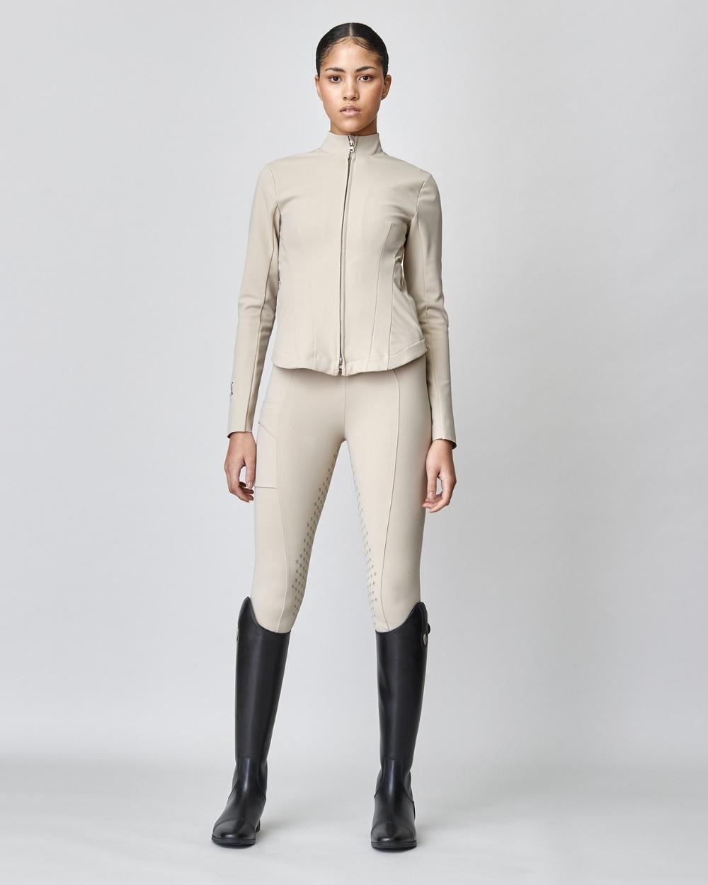Signature Riding Jacket Tan image