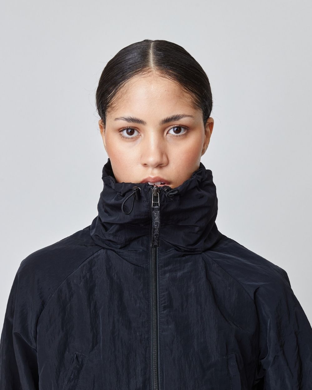 Windproof Riding Jacket Black image