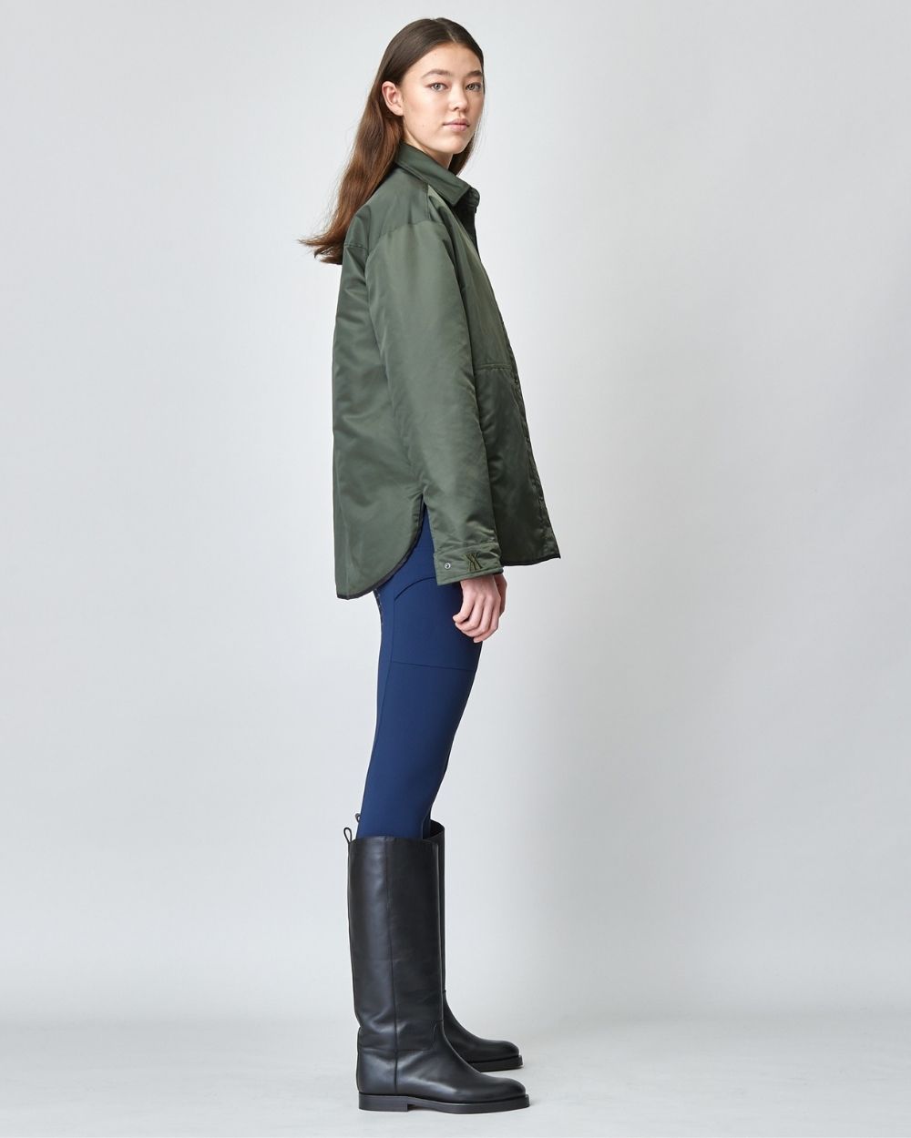 Padded Stable Jacket Green image