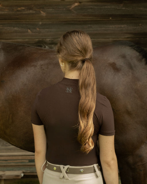 Lightweight Short Sleeve Dark Brown thumbnail image