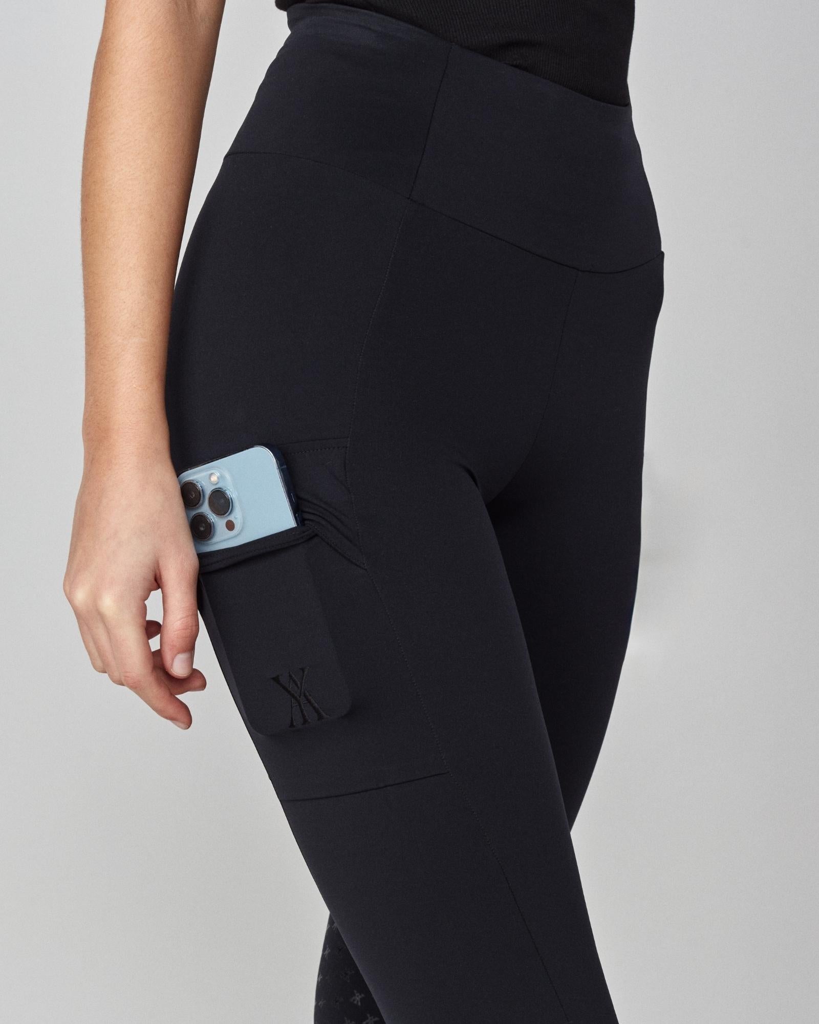 Lightweight Riding Breeches Black image