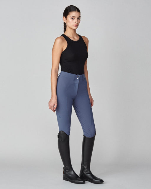 High-Rise Compression Breeches Slate Blue thumbnail image