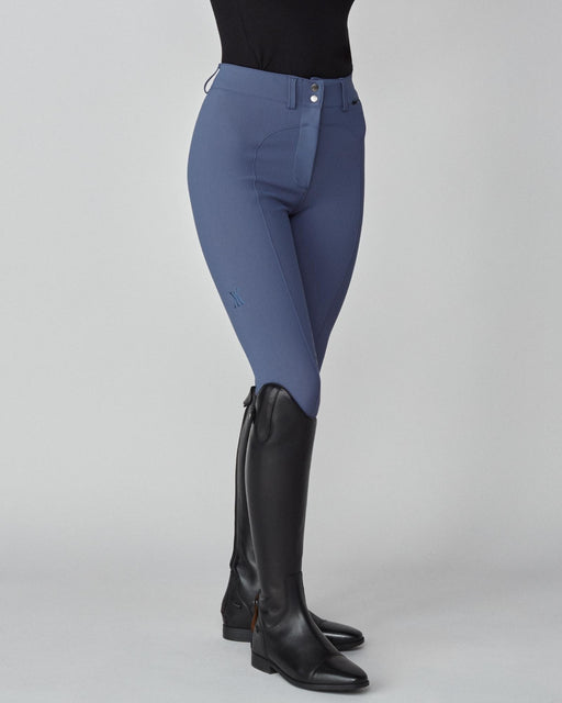High-Rise Compression Breeches Slate Blue thumbnail image