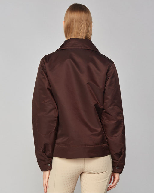 Short Padded Jacket Dark Brown thumbnail image