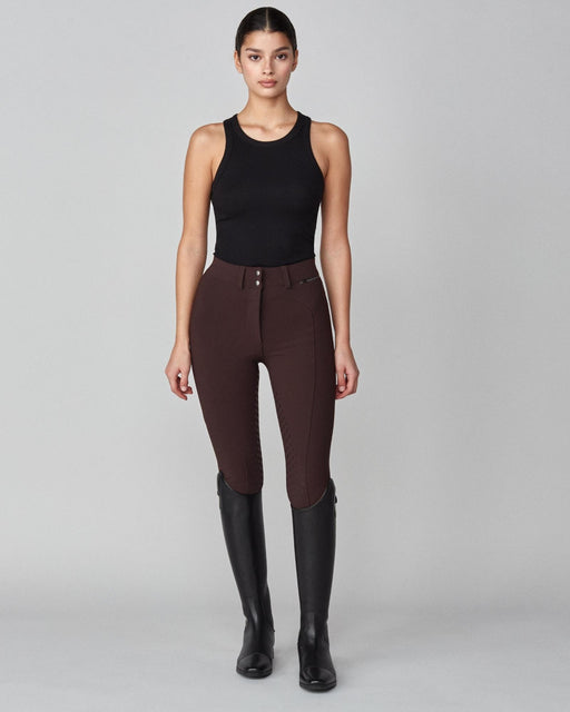 High-Rise Compression Breeches Dark Brown thumbnail image
