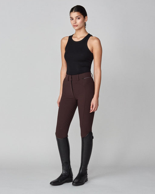 High-Rise Compression Breeches Dark Brown thumbnail image