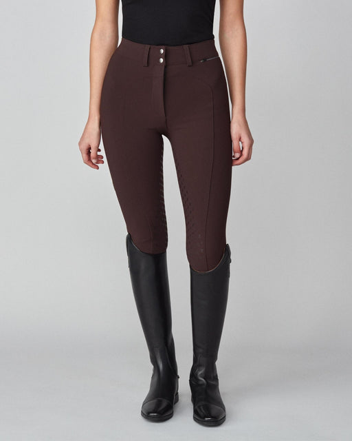 High-Rise Compression Breeches Dark Brown thumbnail image