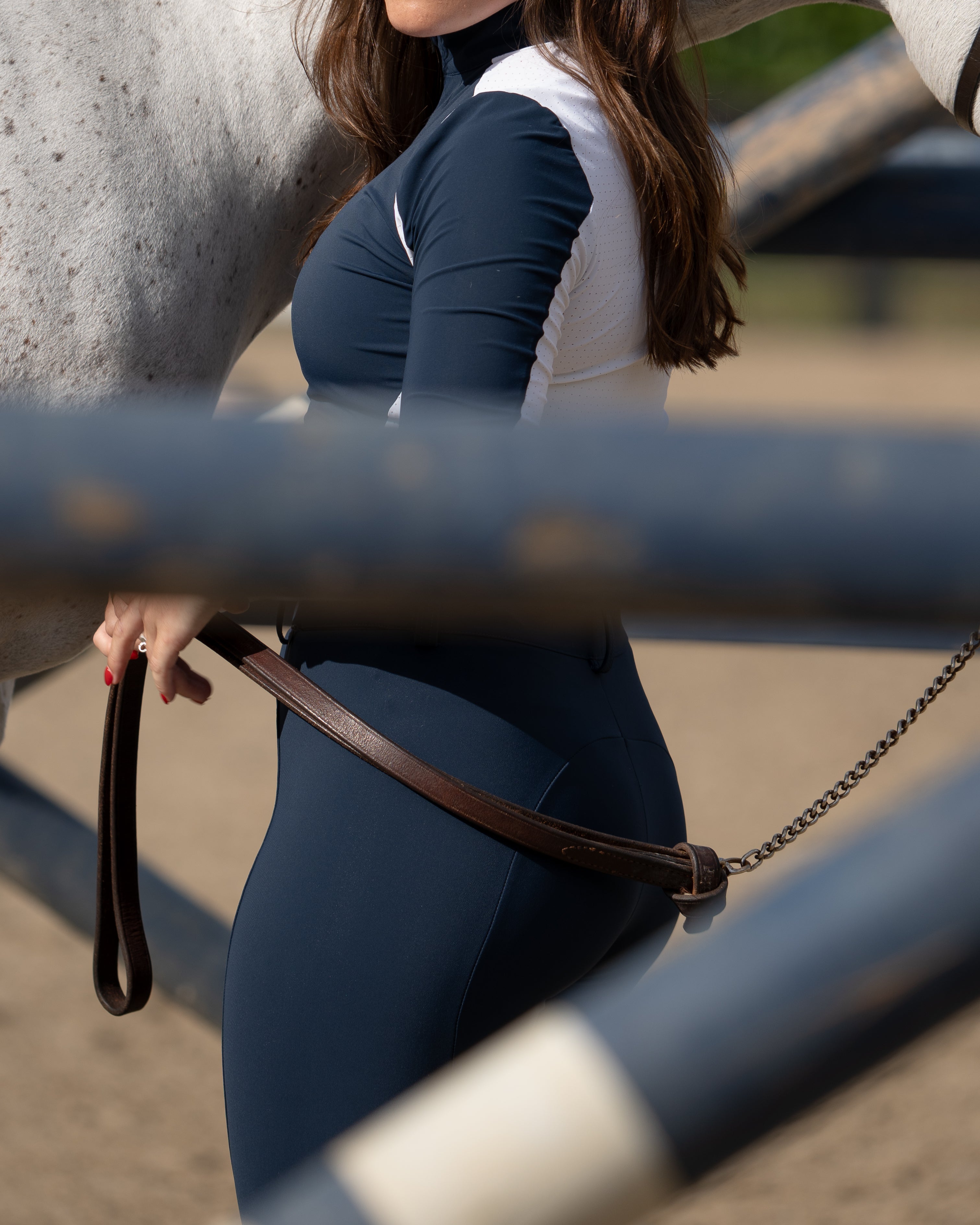 Compression Performance Breeches Navy image
