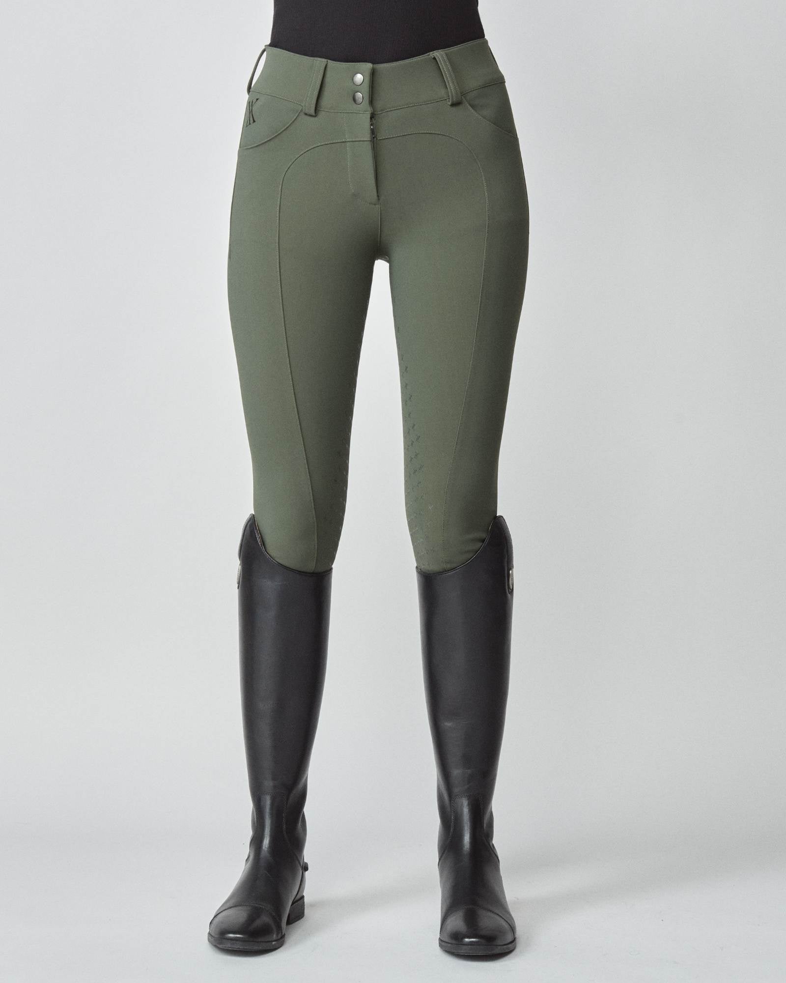 Compression Performance Breeches Green image