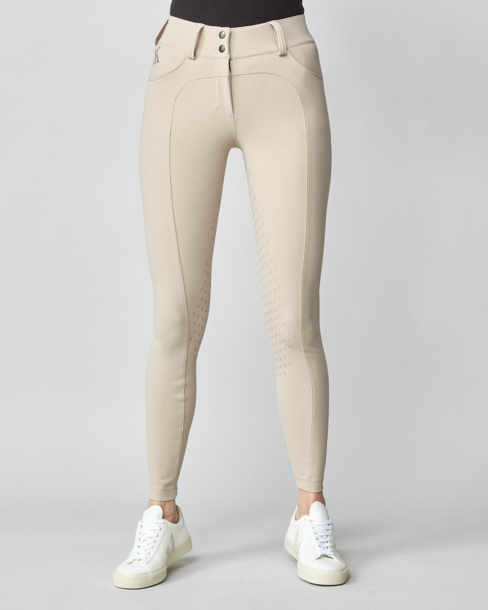 Compression Performance Breeches Tan image