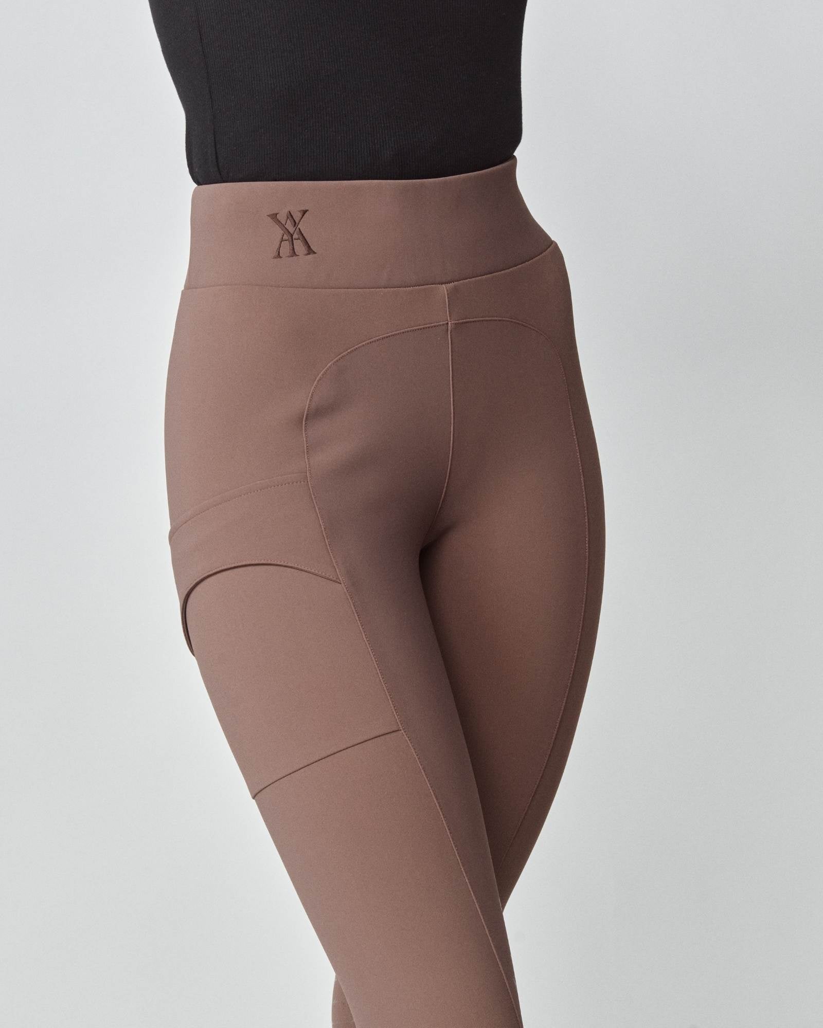 Compression Pull-On Breeches Brown image