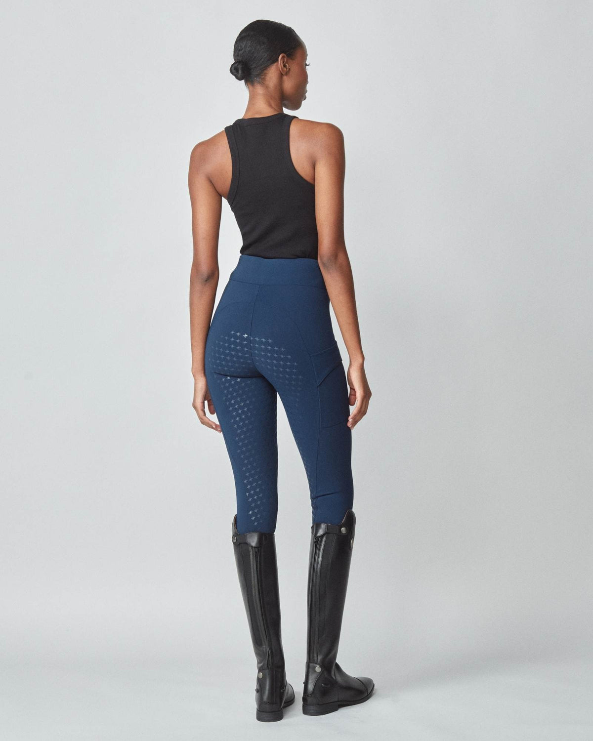 Compression pull-on Riding Breeches Navy | Shop now – Yagya