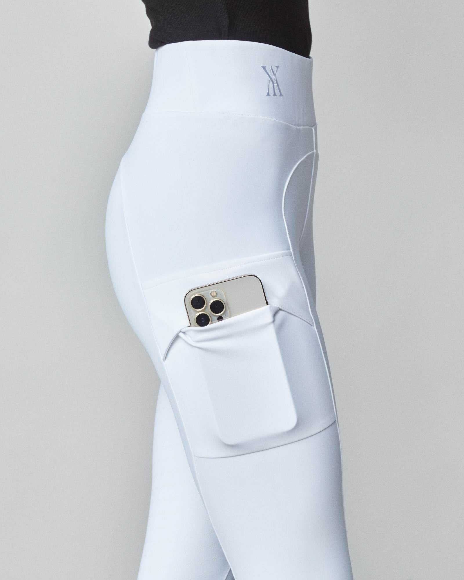 Compression Pull-On Breeches White image