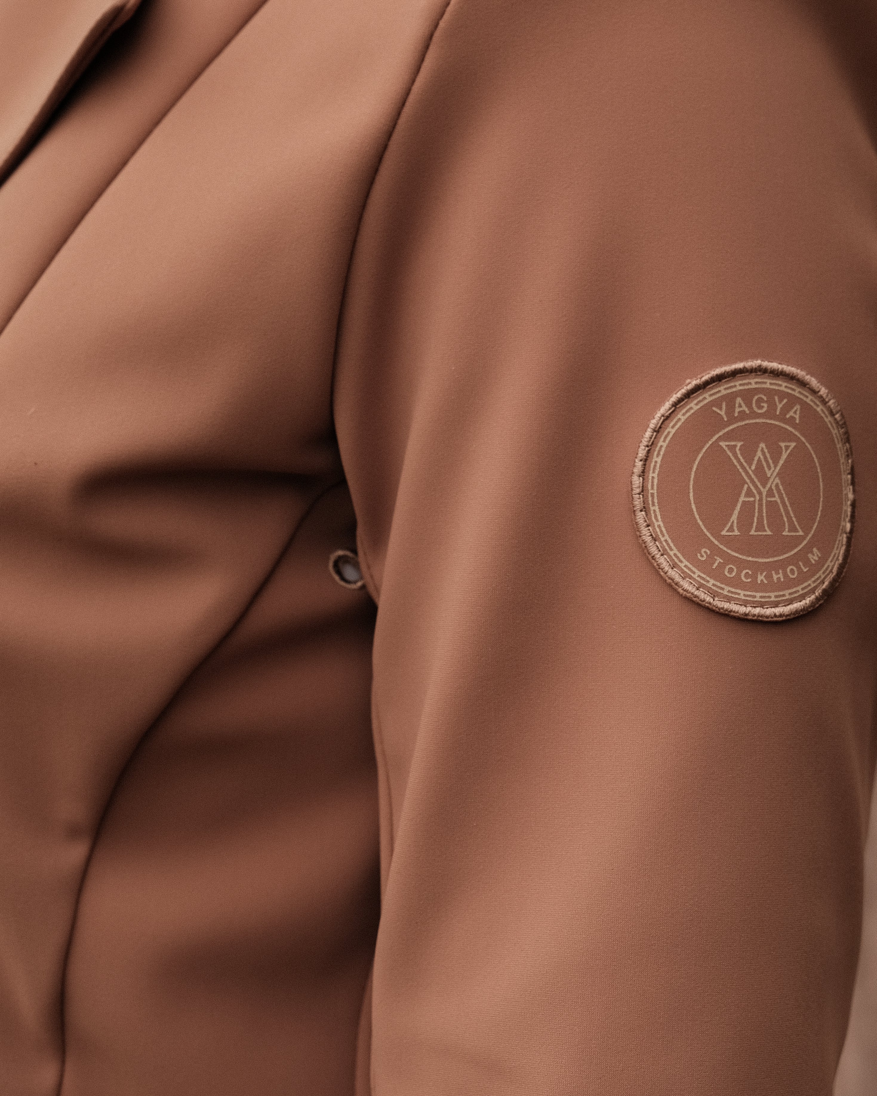 Contrast Show Jacket Camel image