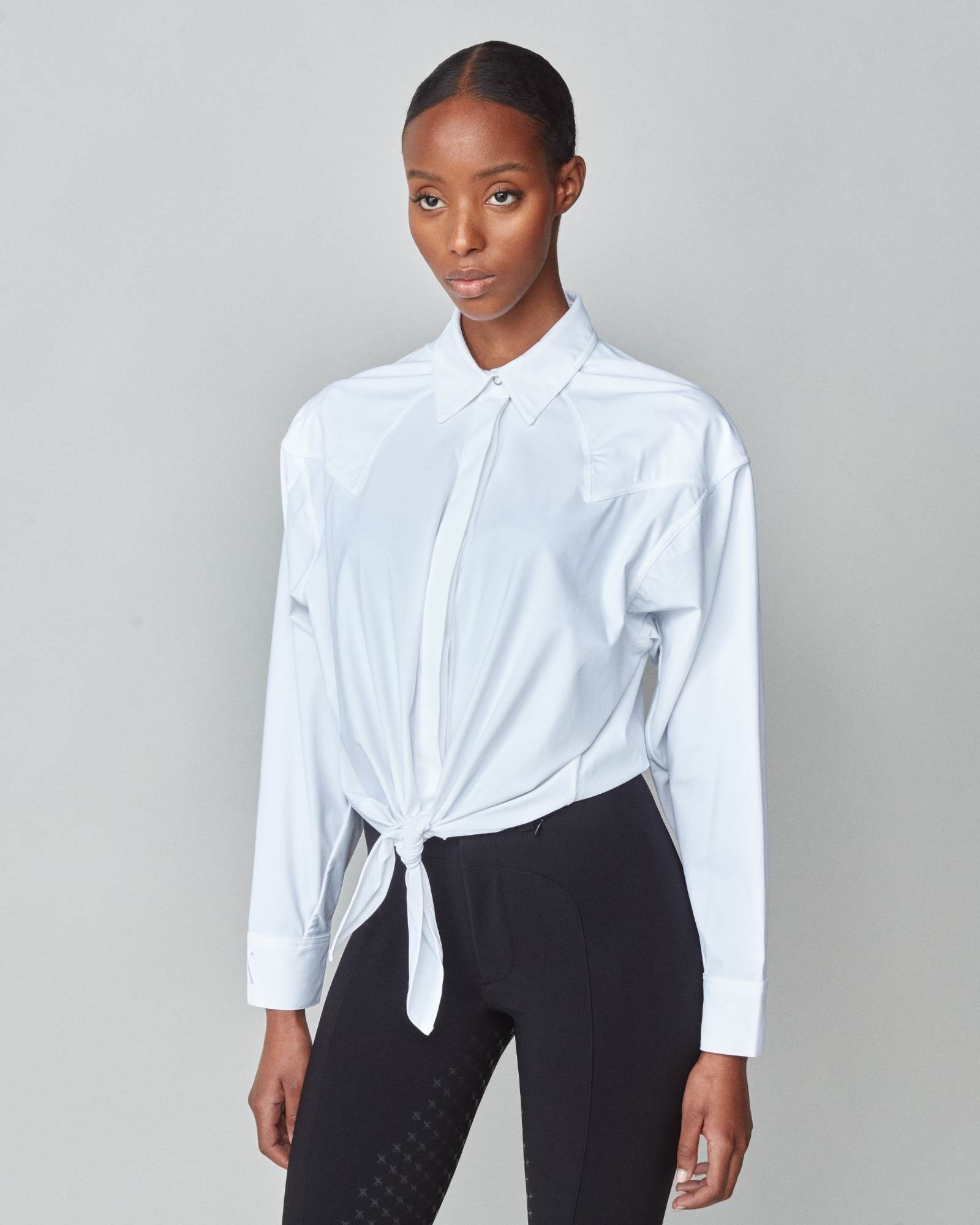 Front Tie Riding Shirt image