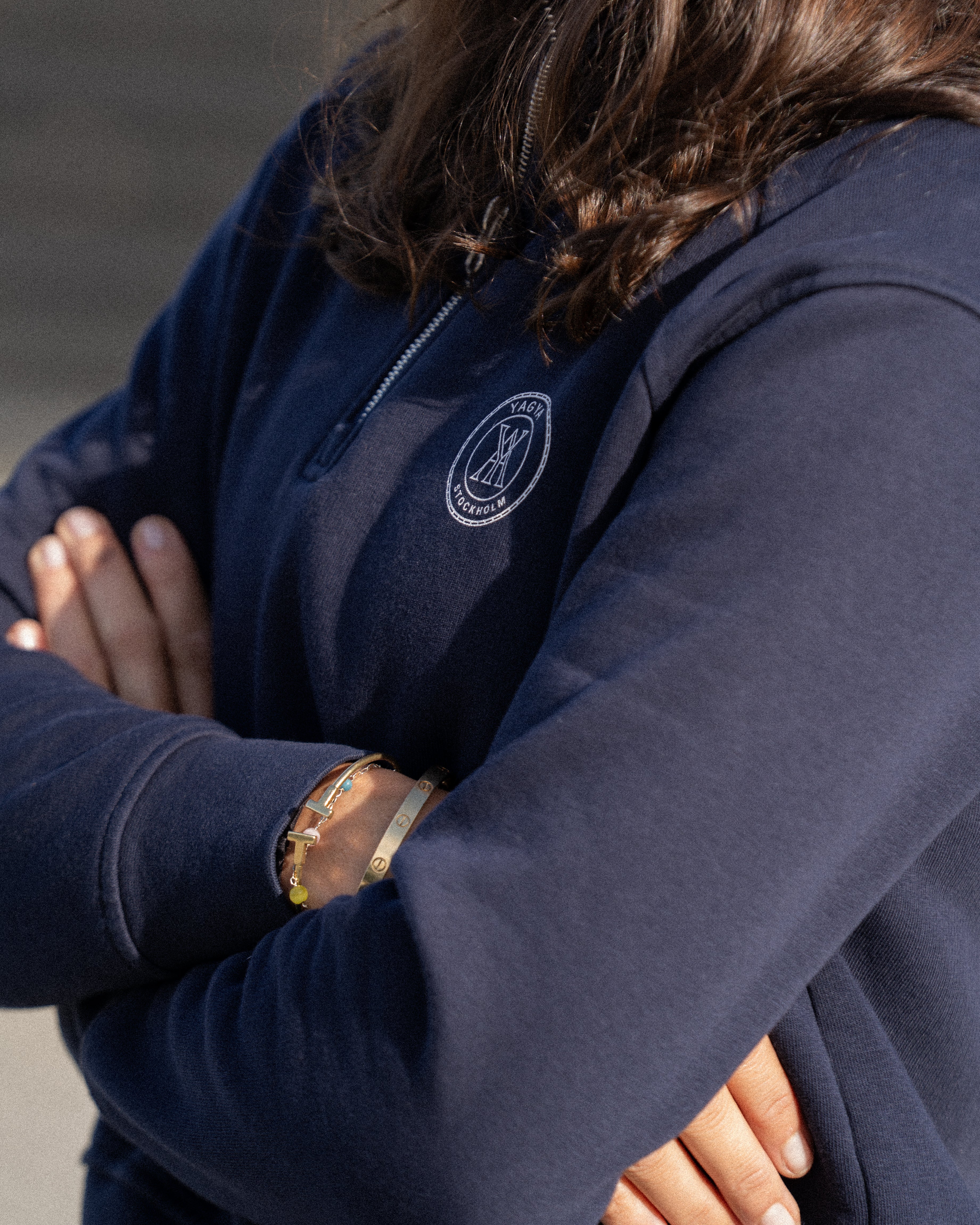Half Zip Sweater Navy image