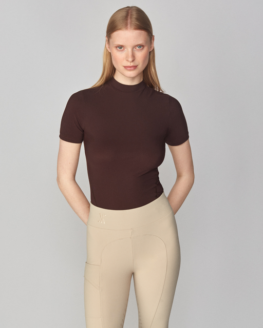 Lightweight Short Sleeve Dark Brown thumbnail image