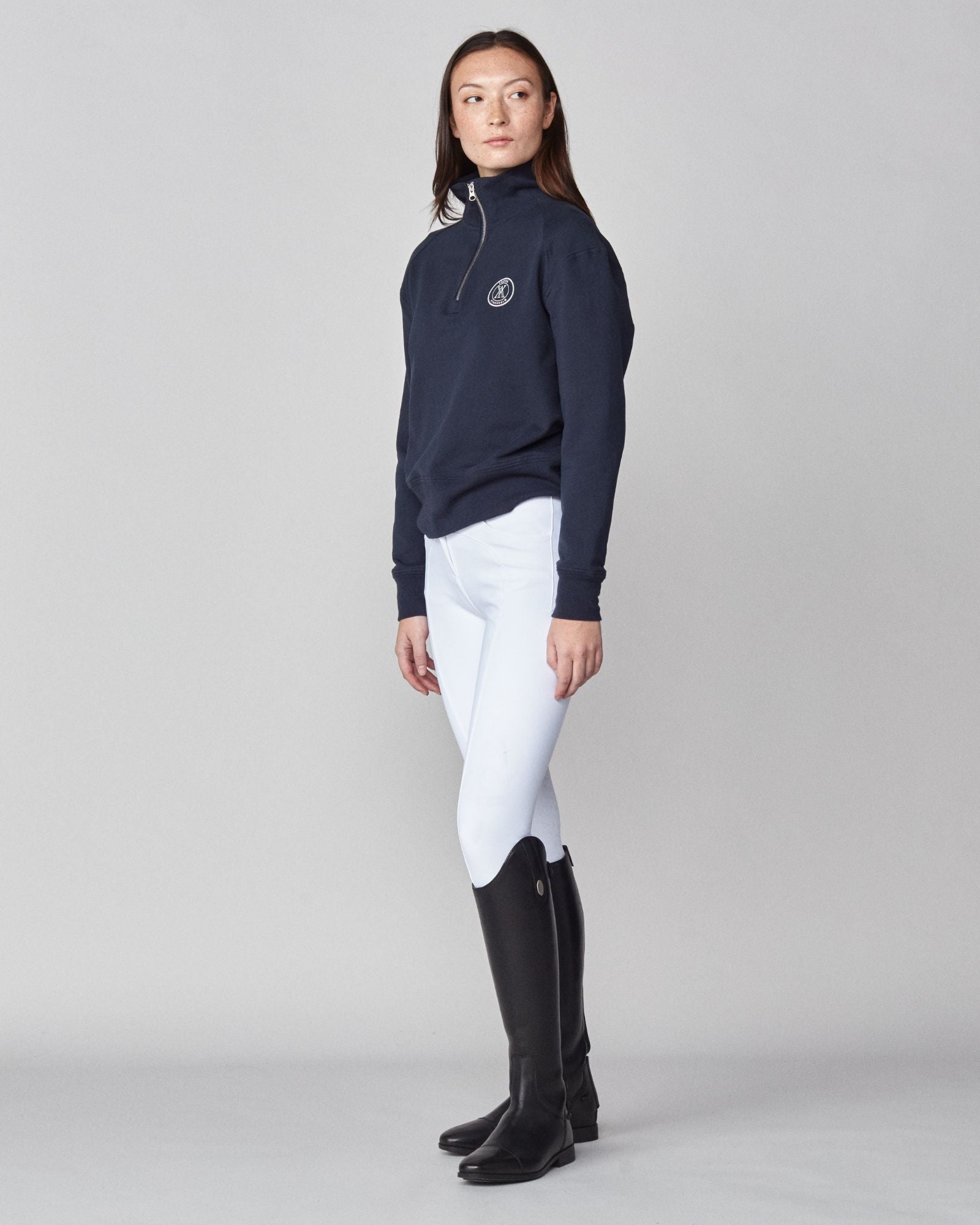 Half Zip Sweater Navy image