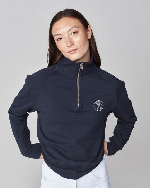 Half Zip Sweater Navy thumbnail image