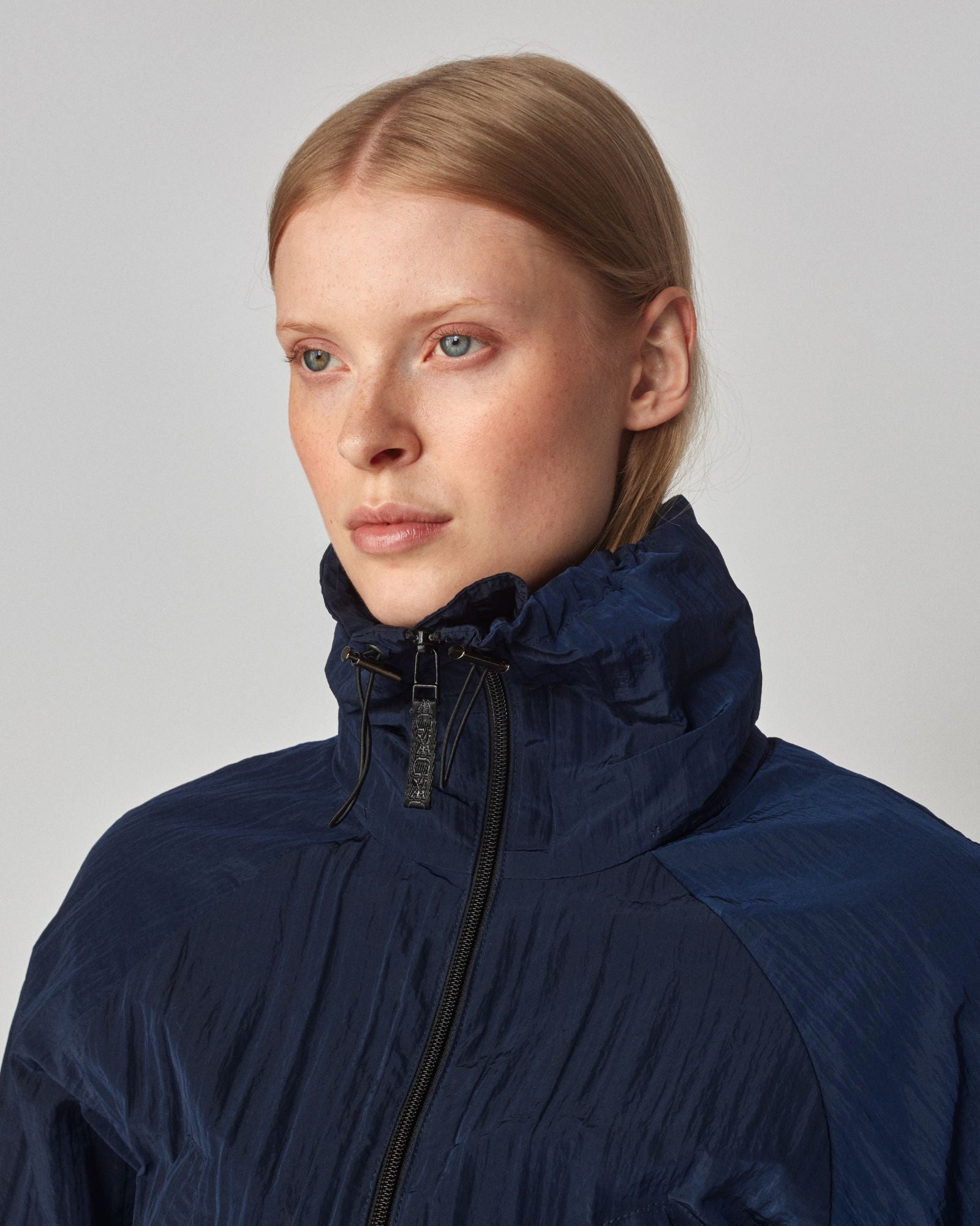 Windproof Riding Jacket Navy image