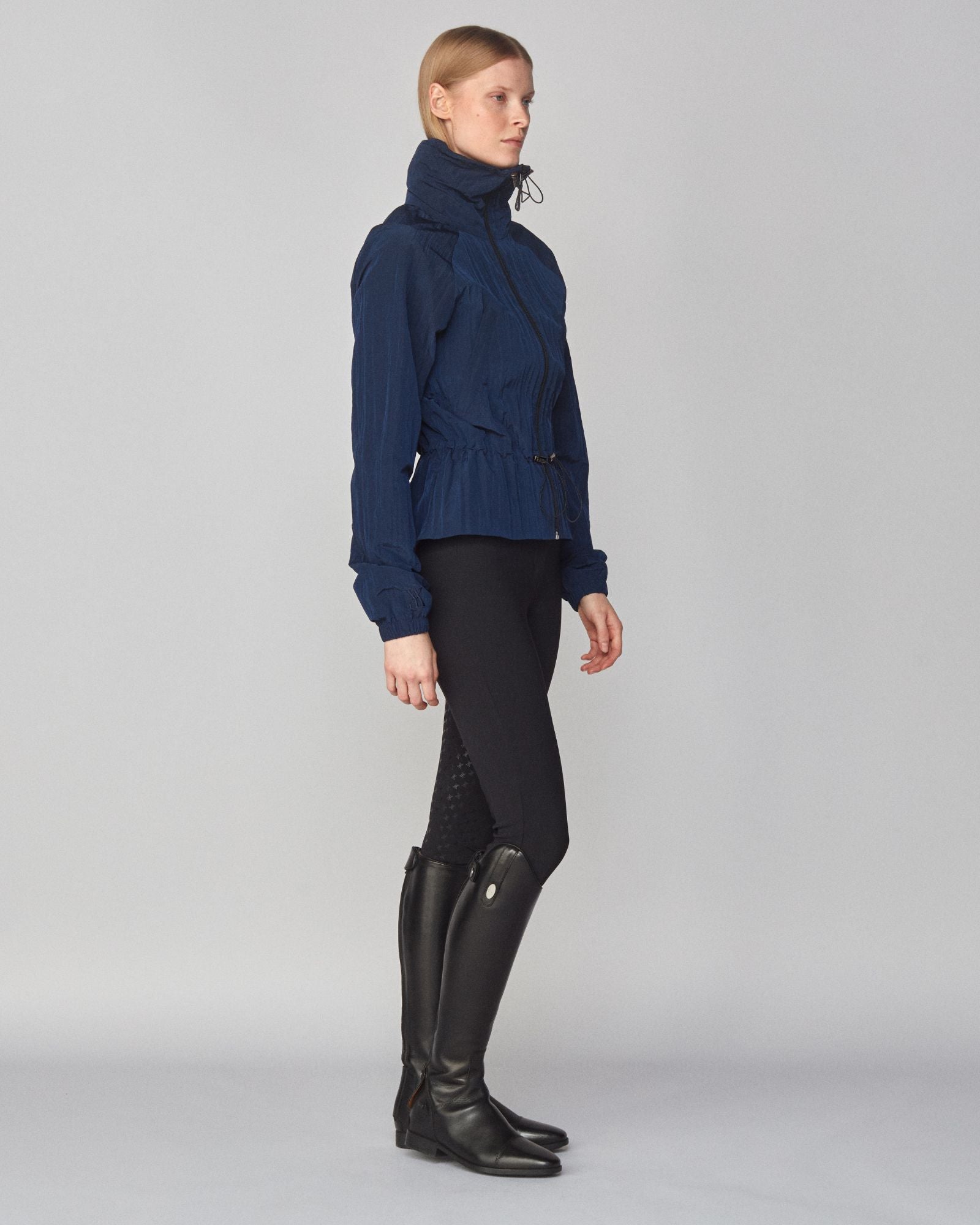 Windproof Riding Jacket Navy image