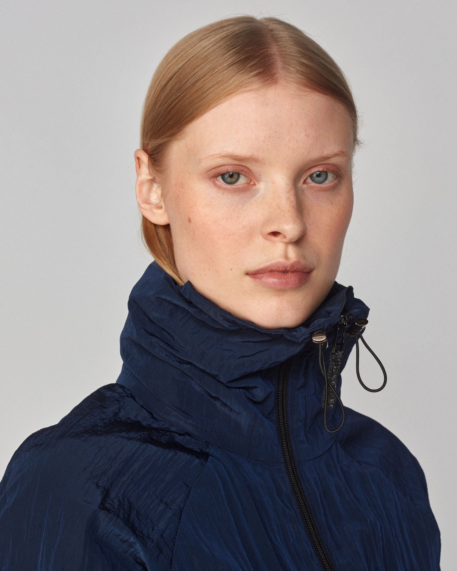 Windproof Riding Jacket Navy image