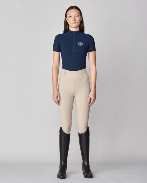 Half Zip Short Sleeve Navy thumbnail image