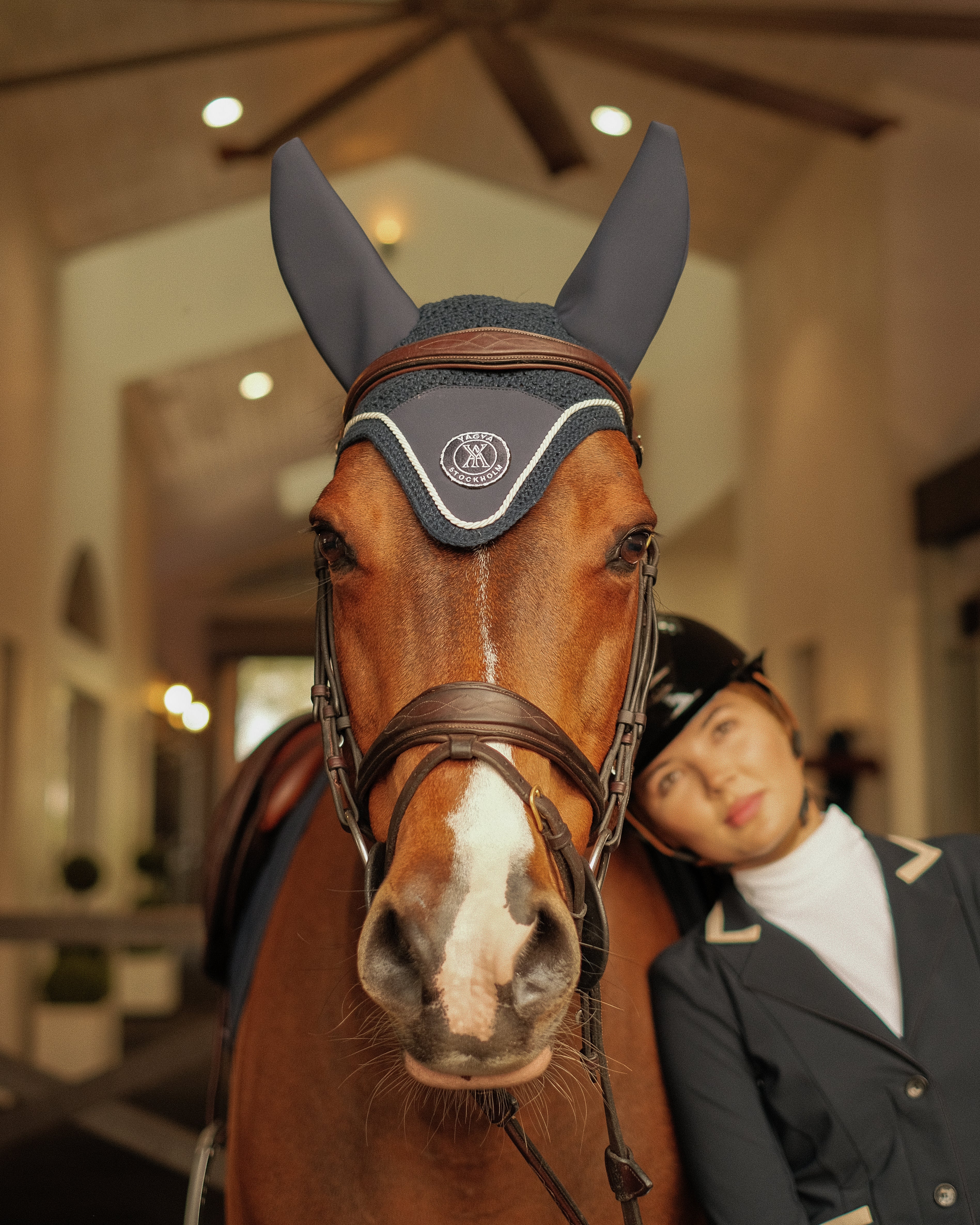 Performance Horse Bonnet Navy image